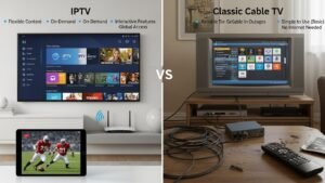 Comparație: IPTV vs. Cablu TV Clasic