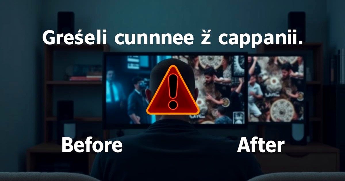 Greșeli comune cu free iptv Imagine care arată greșeli comune și capcane cu free iptv, inclusiv alegerea unui serviciu nesigur